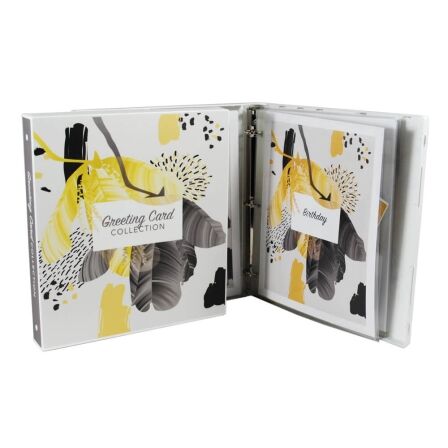 Greeting Card Binder Kit greeting card organizer