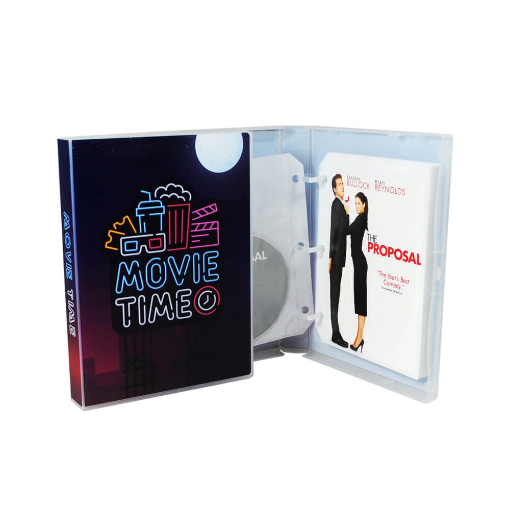 Blu-ray/DVD Movie Collection Binder - Mini Binder dvd storage binder book