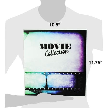 Blu-ray/DVD Movie Collection Storage Binder, Holds 80 Movie Discs - Metal Rings Blu-ray/DVD Movie Collection Storage Binder, Holds 80 Movie Discs - Metal Rings - Image 5