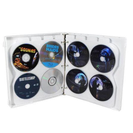 Blu-ray/DVD Movie Collection Storage Binder, Holds 80 Movie Discs - Metal Rings Blu-ray/DVD Movie Collection Storage Binder, Holds 80 Movie Discs - Metal Rings - Image 17
