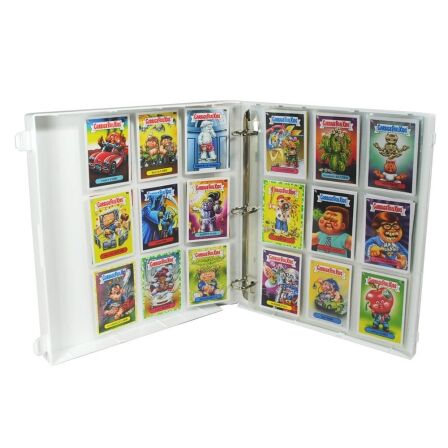 Garbage Pail Kids Trading Card Storage Kit - Includes 20 Card Pages and Metal Binder Rings Garbage Pail Kids Trading Card Storage Kit - Includes 20 Card Pages and Metal Binder Rings - Image 7