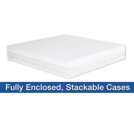 0.5 Inch Clear View 3-Ring Binder - Case Enclosed - 3 Pack - Made in USA. 0.5 Inch Clear View 3-Ring Binder - Case Enclosed - 3 Pack - Made in USA. - Image 13