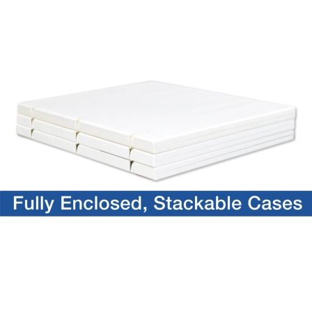 0.5 Inch Clear View 3-Ring Binder - Case Enclosed - 3 Pack - Made in USA. 0.5 Inch Clear View 3-Ring Binder - Case Enclosed - 3 Pack - Made in USA. - Image 19