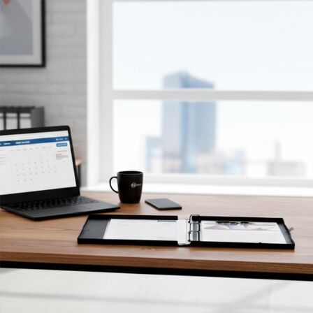 1 Inch Clear View 3-Ring Binder - Case Enclosed - 3 Pack - Made in USA. 1 Inch Clear View 3-Ring Binder - Case Enclosed - 3 Pack - Made in USA. - Image 4