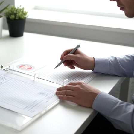 1 Inch Clear View 3-Ring Binder - Case Enclosed - 3 Pack - Made in USA. 1 Inch Clear View 3-Ring Binder - Case Enclosed - 3 Pack - Made in USA. - Image 9