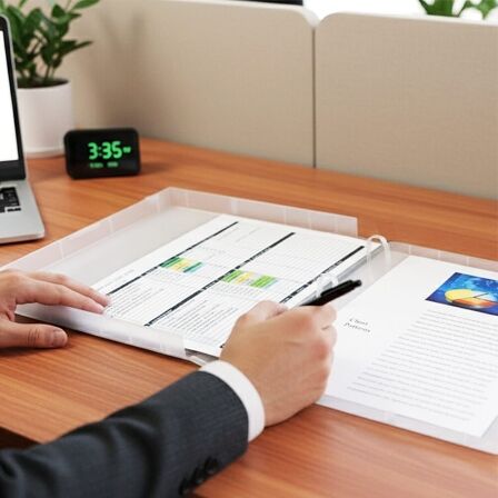 1.5 Inch Clear View 3-Ring Binder - Case Enclosed - 3 Pack - Made in USA. 1.5 Inch Clear View 3-Ring Binder - Case Enclosed - 3 Pack - Made in USA. - Image 9