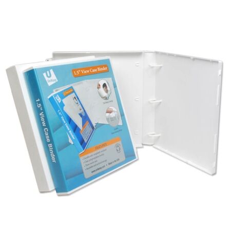 1.5 Inch Clear View 3-Ring Binder - Case Enclosed - 3 Pack - Made in USA. 1.5 Inch Clear View 3-Ring Binder - Case Enclosed - 3 Pack - Made in USA. - Image 14