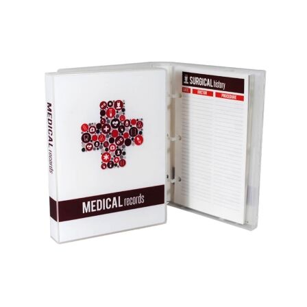 Family Medical Records Binder - Mini Binder medical records organizer