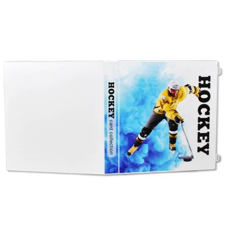 Hockey Trading Card Binder<br>- Holds 180 Cards<br>- Complete With 10 Pages Hockey Trading Card Binder<br>- Holds 180 Cards<br>- Complete With 10 Pages - Image 10