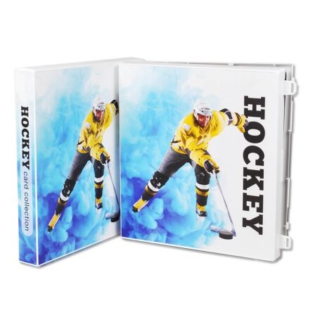 Hockey Trading Card Binder<br>- Holds 180 Cards<br>- Complete With 10 Pages Hockey Trading Card Binder<br>- Holds 180 Cards<br>- Complete With 10 Pages - Image 12