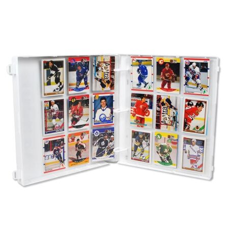 Hockey Trading Card Binder<br>- Holds 180 Cards<br>- Complete With 10 Pages Hockey Trading Card Binder<br>- Holds 180 Cards<br>- Complete With 10 Pages - Image 15