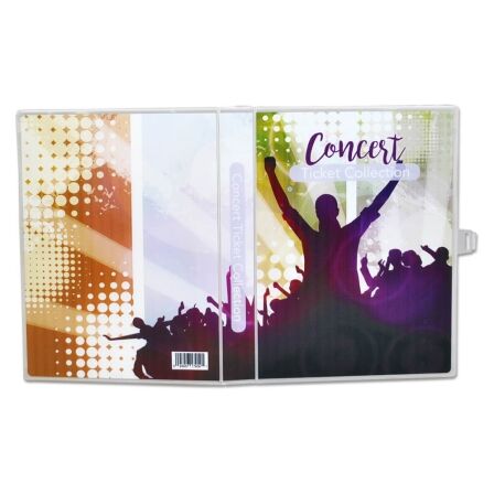 Concert Ticket Stub Holder Collector Kit - Mini Binder Concert Ticket Stub Holder Collector Kit - Mini Binder - Image 3