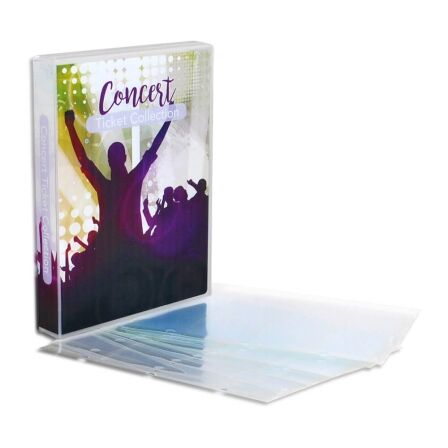 Concert Ticket Stub Holder Collector Kit - Mini Binder Concert Ticket Stub Holder Collector Kit - Mini Binder - Image 4
