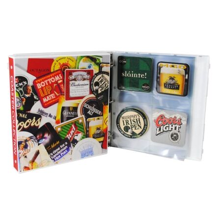 Beer Coaster Collection Binder beer coaster collection