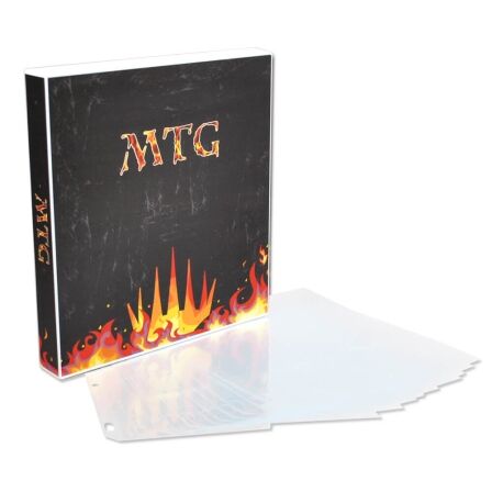 Magic: The Gathering Playing Card Carrying Case and Storage Kit - Includes 20 Card Pages and Metal Binder Rings Magic: The Gathering Playing Card Carrying Case and Storage Kit - Includes 20 Card Pages and Metal Binder Rings - Image 17