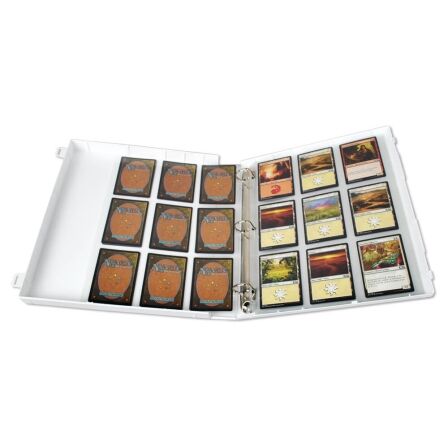 Magic: The Gathering Playing Card Carrying Case and Storage Kit - Includes 20 Card Pages and Metal Binder Rings mtg card carrying case