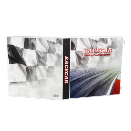 NASCAR Themed Trading Cards Storage Kit - Includes 20 Card Pages and Metal Binder Rings NASCAR Themed Trading Cards Storage Kit - Includes 20 Card Pages and Metal Binder Rings - Image 11
