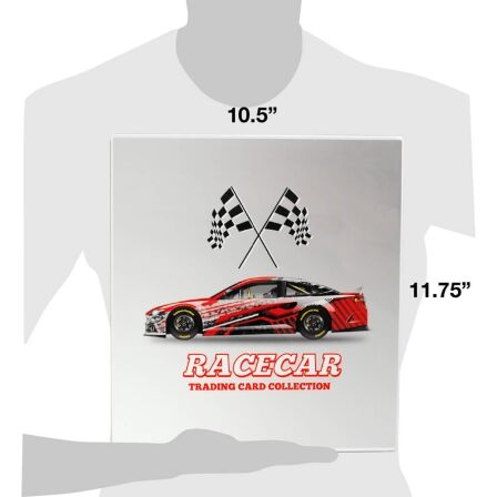 NASCAR Themed Trading Cards Storage Kit - Includes 20 Card Pages and Metal Binder Rings NASCAR Themed Trading Cards Storage Kit - Includes 20 Card Pages and Metal Binder Rings - Image 2