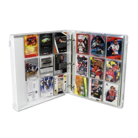 NASCAR Themed Trading Cards Storage Kit - Includes 20 Card Pages and Metal Binder Rings NASCAR Themed Trading Cards Storage Kit - Includes 20 Card Pages and Metal Binder Rings - Image 14