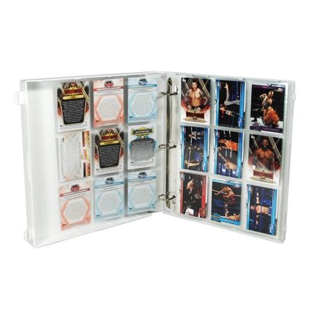 WWE-Themed Trading Card Storage Kit - Includes 20 Card Pages and Metal Binder Rings WWE-Themed Trading Card Storage Kit - Includes 20 Card Pages and Metal Binder Rings - Image 14
