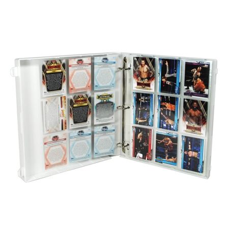 WWE-Themed Trading Card Storage Kit - Includes 20 Card Pages and Metal Binder Rings WWE-Themed Trading Card Storage Kit - Includes 20 Card Pages and Metal Binder Rings - Image 6