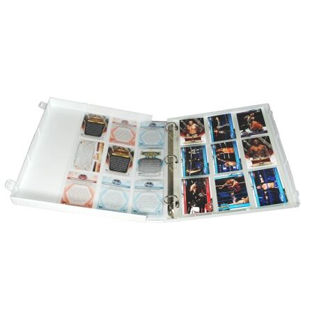 WWE-Themed Trading Card Storage Kit - Includes 20 Card Pages and Metal Binder Rings WWE-Themed Trading Card Storage Kit - Includes 20 Card Pages and Metal Binder Rings - Image 11