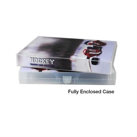 Hockey Themed Trading Card Storage Case - Holds up to 200 Cards - Complete with 25 Pages - Mini Binder Hockey Themed Trading Card Storage Case - Holds up to 200 Cards - Complete with 25 Pages - Mini Binder - Image 6