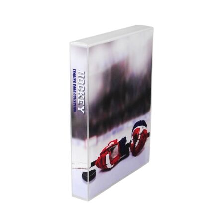 Hockey Themed Trading Card Storage Case - Holds up to 200 Cards - Complete with 25 Pages - Mini Binder Hockey Themed Trading Card Storage Case - Holds up to 200 Cards - Complete with 25 Pages - Mini Binder - Image 9