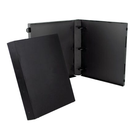 1.5-inch 3-Ring Binder - Fully Enclosed - Pack of 3 – Made in USA UniKeep® Clear View Binders 1.5", 3 Ring, 3 Pack