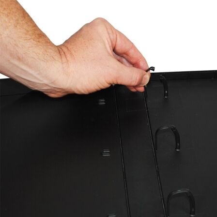 1.5-inch 3-Ring Binder - Fully Enclosed - Pack of 3 – Made in USA UniKeep® Clear View Binders 1.5", 3 Ring, 3 Pack