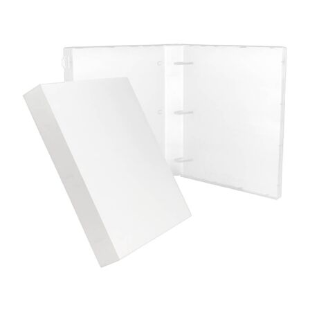 1.5-inch 3-Ring Binder - Fully Enclosed - Pack of 3 – Made in USA UniKeep® Clear View Binders 1.5", 3 Ring, 3 Pack