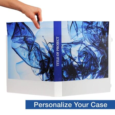 1.5 Inch Clear View Binder - No Rings - Pack/Box Qty - Made in USA. 1.5 Inch Clear View Binder - No Rings - Pack/Box Qty - Made in USA. - Image 3