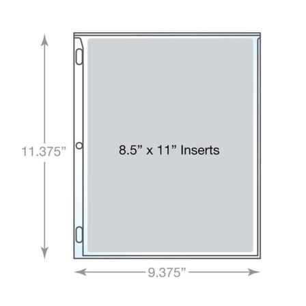 Heavy Duty Page Protector<br>4.5 mil - Box of 100 Heavy Duty Page Protector<br>4.5 mil - Box of 100 - Image 2
