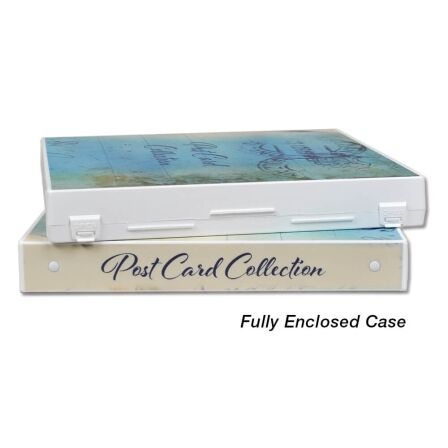 Postcard Collector Storage Case<br>- 20 Acid-Free Pages<br>- Holds up to 120 Postcards Postcard Collector Storage Case<br>- 20 Acid-Free Pages<br>- Holds up to 120 Postcards - Image 12