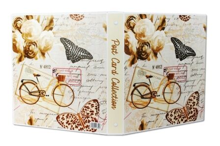 Postcard Collector Storage Case<br>- 20 Acid-Free Pages<br>- Holds up to 120 Postcards Postcard Collector Storage Case<br>- 20 Acid-Free Pages<br>- Holds up to 120 Postcards - Image 4