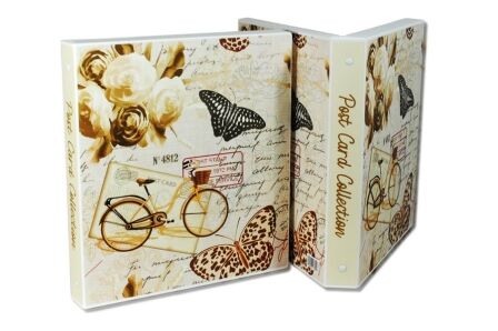Postcard Collector Storage Case<br>- 20 Acid-Free Pages<br>- Holds up to 120 Postcards Postcard Collector Storage Case<br>- 20 Acid-Free Pages<br>- Holds up to 120 Postcards - Image 5