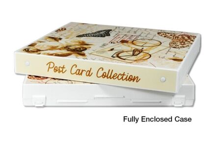 Postcard Collector Storage Case<br>- 20 Acid-Free Pages<br>- Holds up to 120 Postcards Postcard Collector Storage Case<br>- 20 Acid-Free Pages<br>- Holds up to 120 Postcards - Image 6