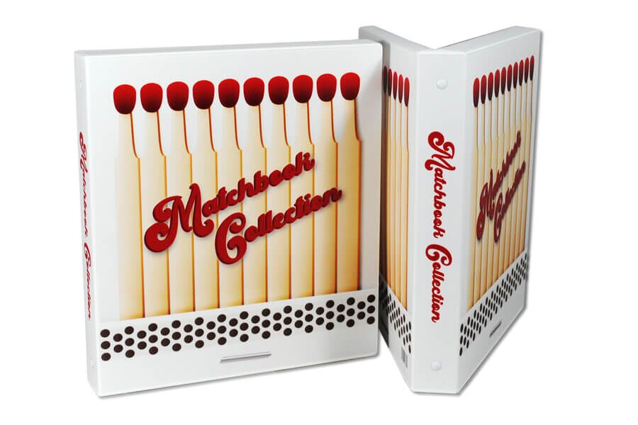Matchbook Collection Storage, Includes 15 Pages, Holds 90 Matchbook Covers Matchbook Collection Storage, Includes 15 Pages, Holds 90 Matchbook Covers - Image 5