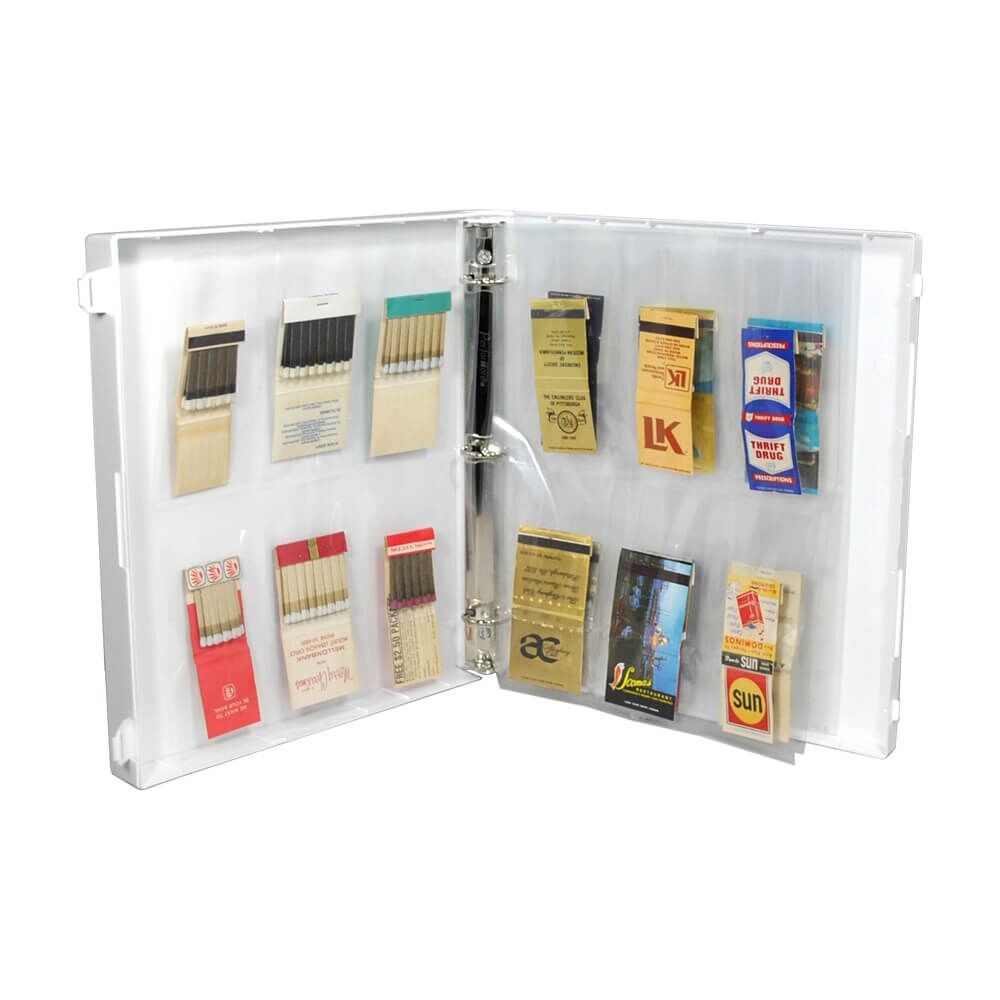 Matchbook Collection Storage, Includes 15 Pages, Holds 90 Matchbook Covers Matchbook Collection Storage, Includes 15 Pages, Holds 90 Matchbook Covers - Image 7