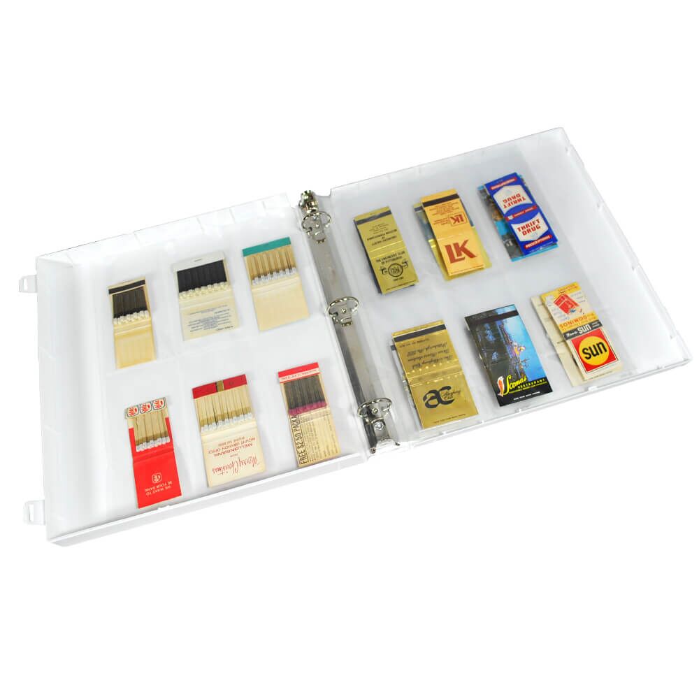 Matchbook Collection Storage, Includes 15 Pages, Holds 90 Matchbook Covers Matchbook Collection Storage, Includes 15 Pages, Holds 90 Matchbook Covers - Image 8