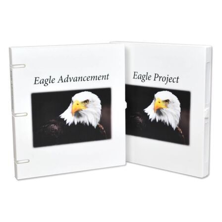 Eagle Advancement and Project Cases - 1 inch White Binder Eagle Advancement and Project Cases - 1 inch White Binder