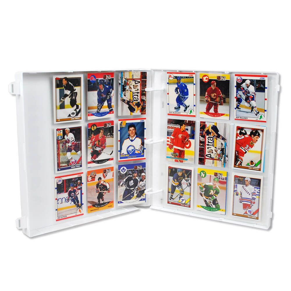 hockey trading card binder BCW 3" Album protecting them from the elements of time is important xianyou-Hockey Card Binder, 9 Pocket
