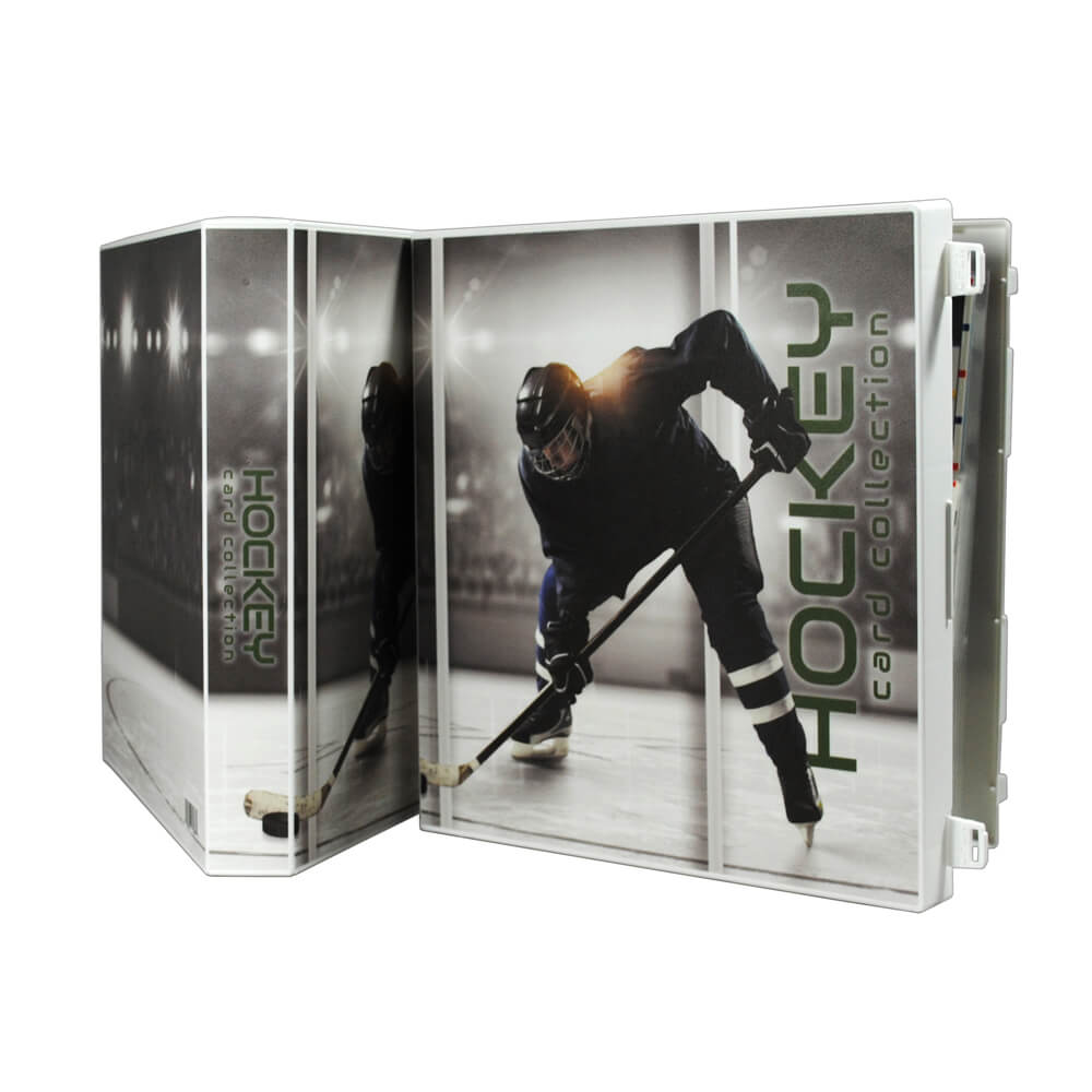 hockey card binder amazon Binder,9-Pocket Hockey Trading Card with 900 Card Sleeves Refillable Cards Album Case for Cards Collection Baseball Football Hockey Basketball Sports Cards (Hockey) : Toys & Games protecting them from the elements of time is important Hockey Card Binder, Trading Card