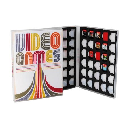 Switch Case Holder - Holds 60 Games - Mini Binder nintendo switch game case holder
