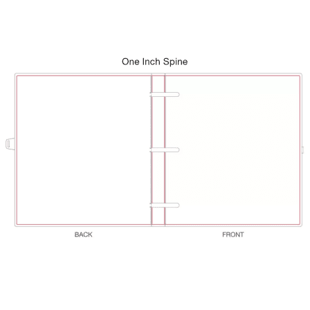 Create Your Own Binder<br>- 1" Spine Create Your Own Binder<br>- 1" Spine - Image 2