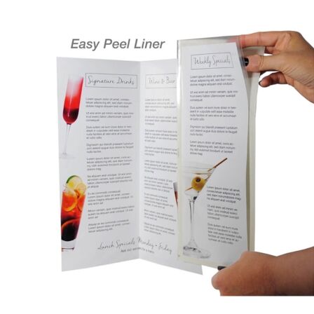 Adhesive Half Page, Vertical Pocket - Pack of 40 Adhesive Half Page, Vertical Pocket - Pack of 40 - Image 4
