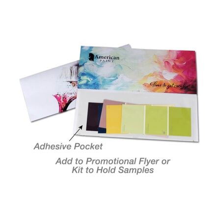 Adhesive Half Page, Vertical Pocket - Pack of 40 Adhesive Half Page, Vertical Pocket - Pack of 40 - Image 5