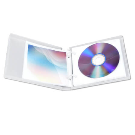 Disc 10 CD/DVD Wallet with Pages - Pack of 3 Wallets Disc 10 CD/DVD Wallet with Pages - Pack of 3 Wallets - Image 3