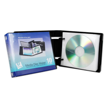Disc 10 CD/DVD Wallet with Pages - Pack of 3 Wallets Disc 10 CD/DVD Wallet with Pages - Pack of 3 Wallets - Image 7