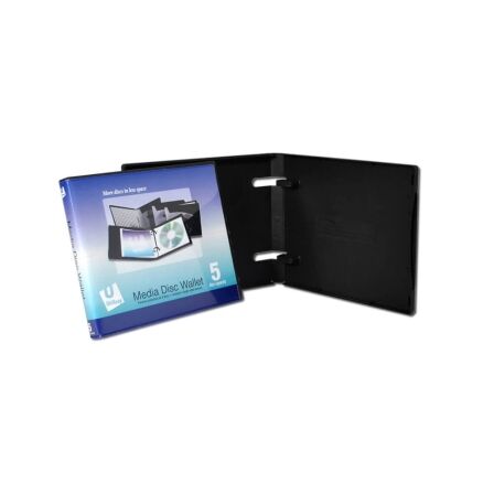 Empty UniKeep 5 CD/DVD Wallet Case of 30 blank dvd cases